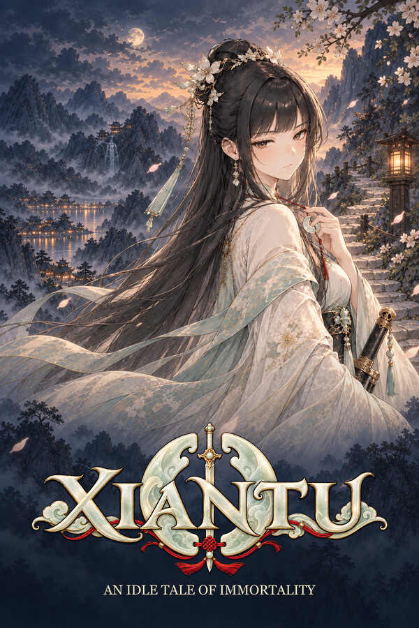 Capa de Xiantu: An Idle Tale of Immortality