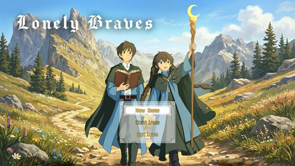 Screenshot of 孤独勇者之旅 gameplay showing in-action mechanics
