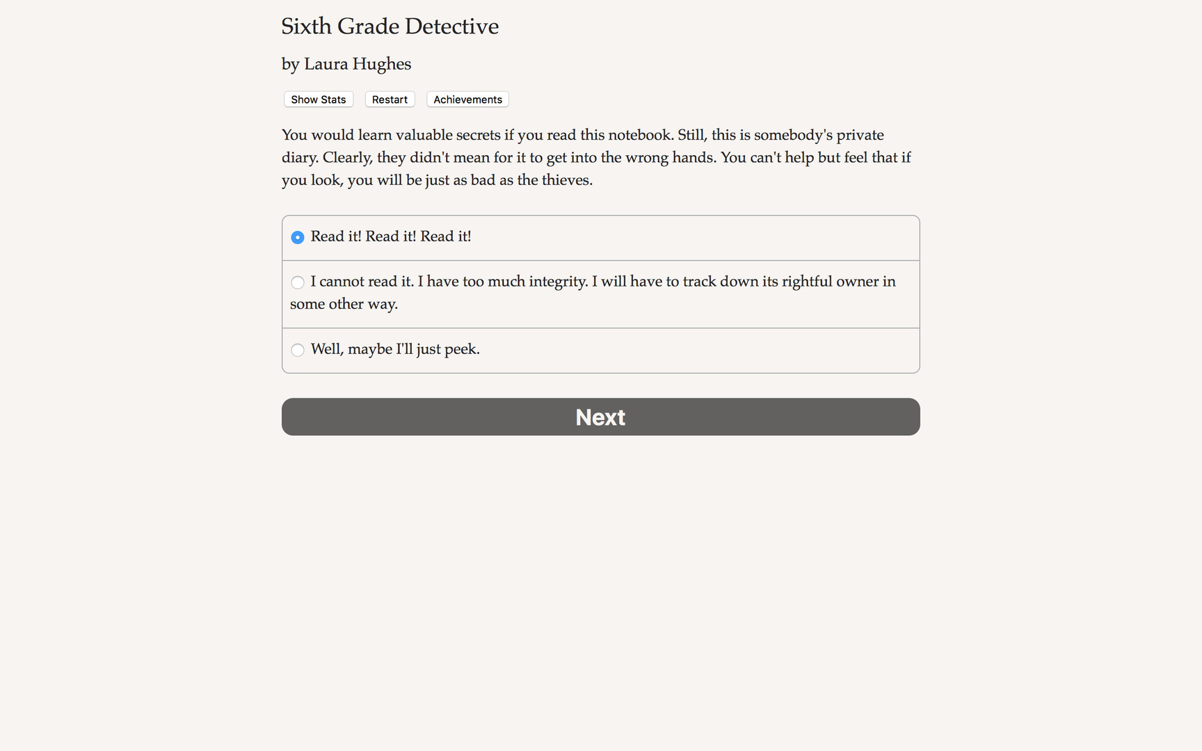 Sixth Grade Detective screenshot #4