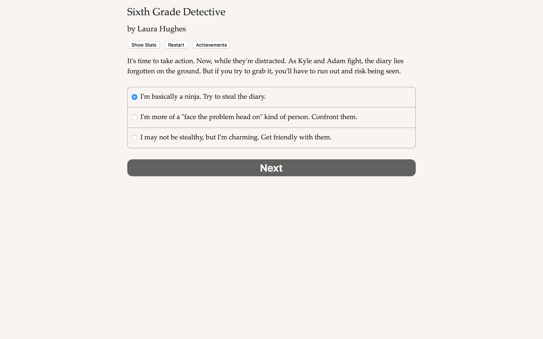 Sixth Grade Detective screenshot #3