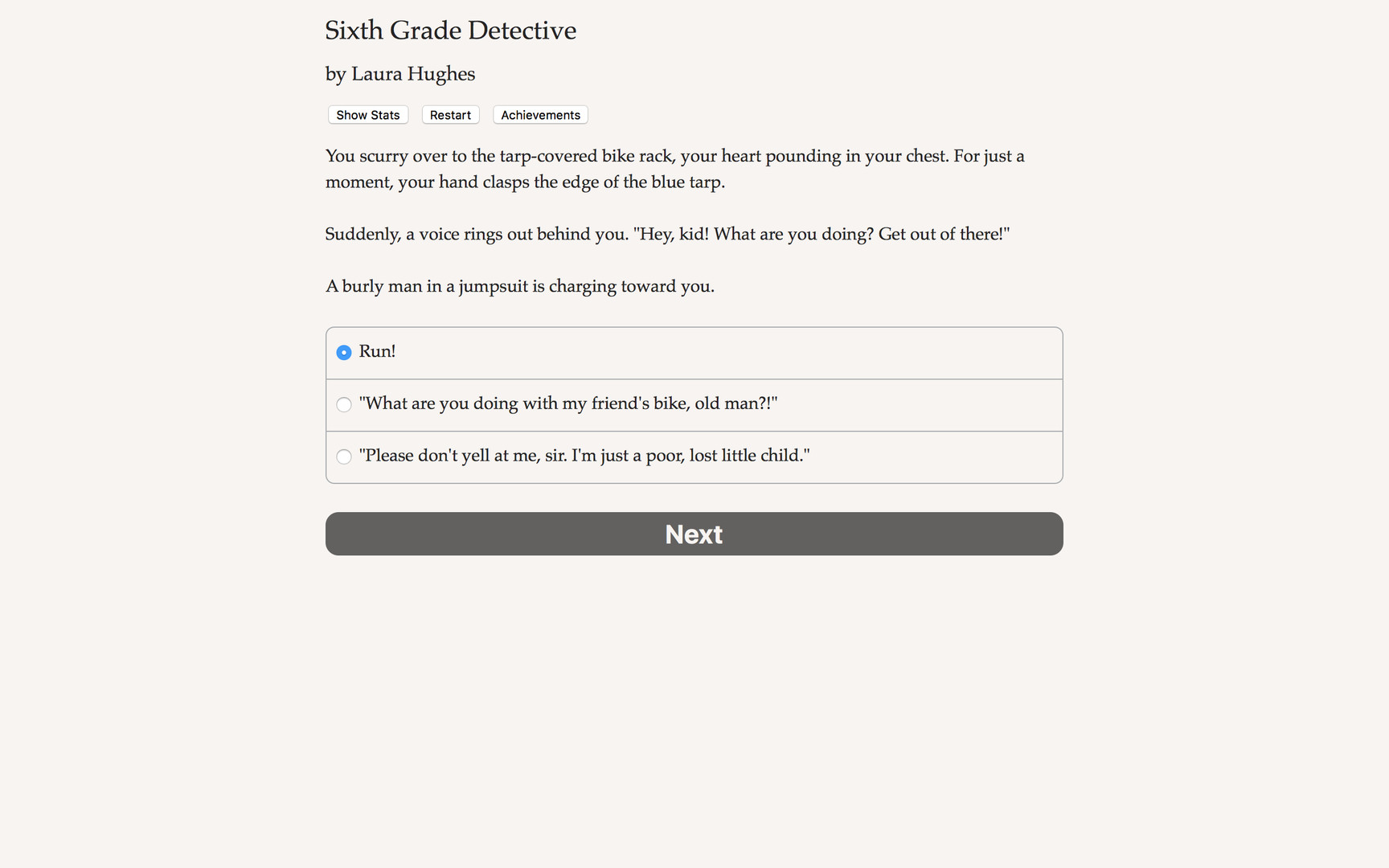 Sixth Grade Detective screenshot #1