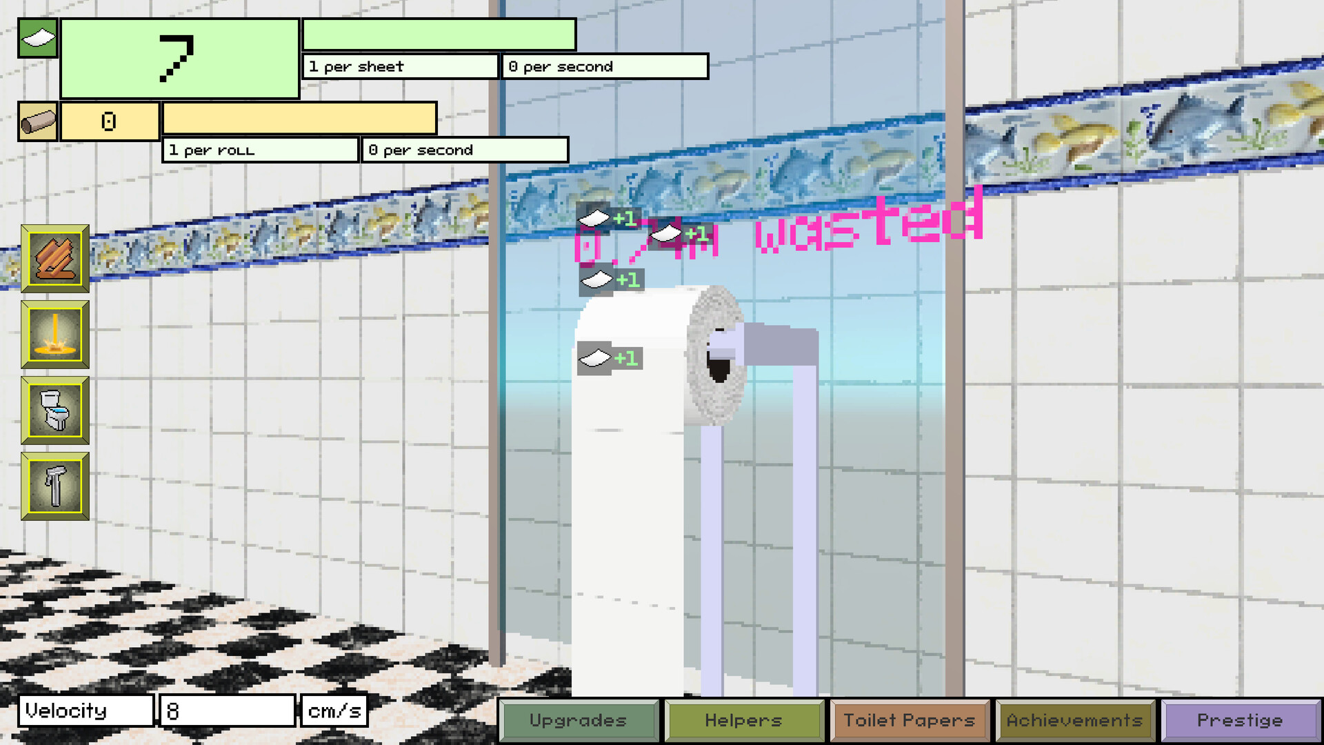 Toilet Paper Idle screenshot 3
