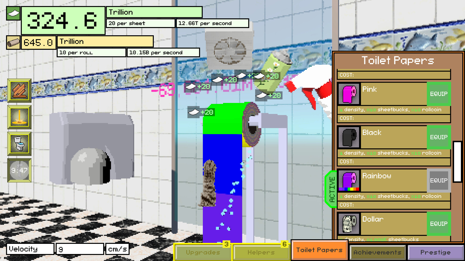 Toilet Paper Idle screenshot #1