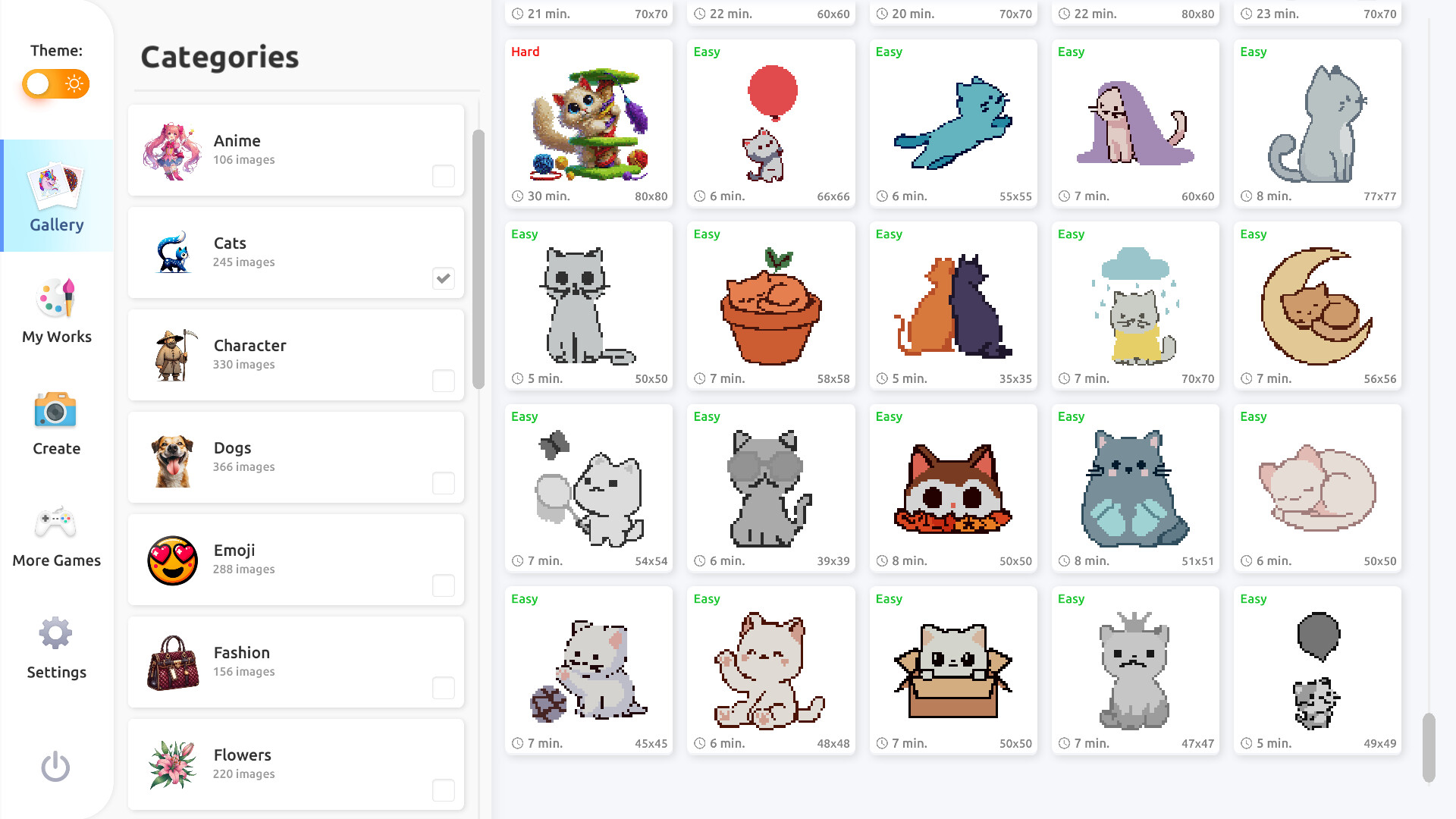 Pixel Art Coloring Book 2 - Full Version screenshot #3