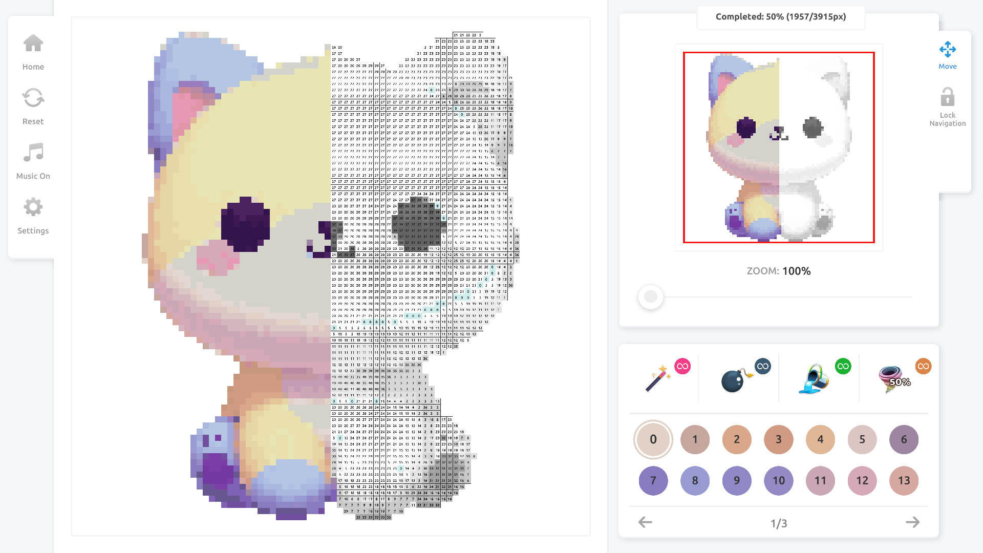 Pixel Art Coloring Book 2 - Full Version screenshot #4