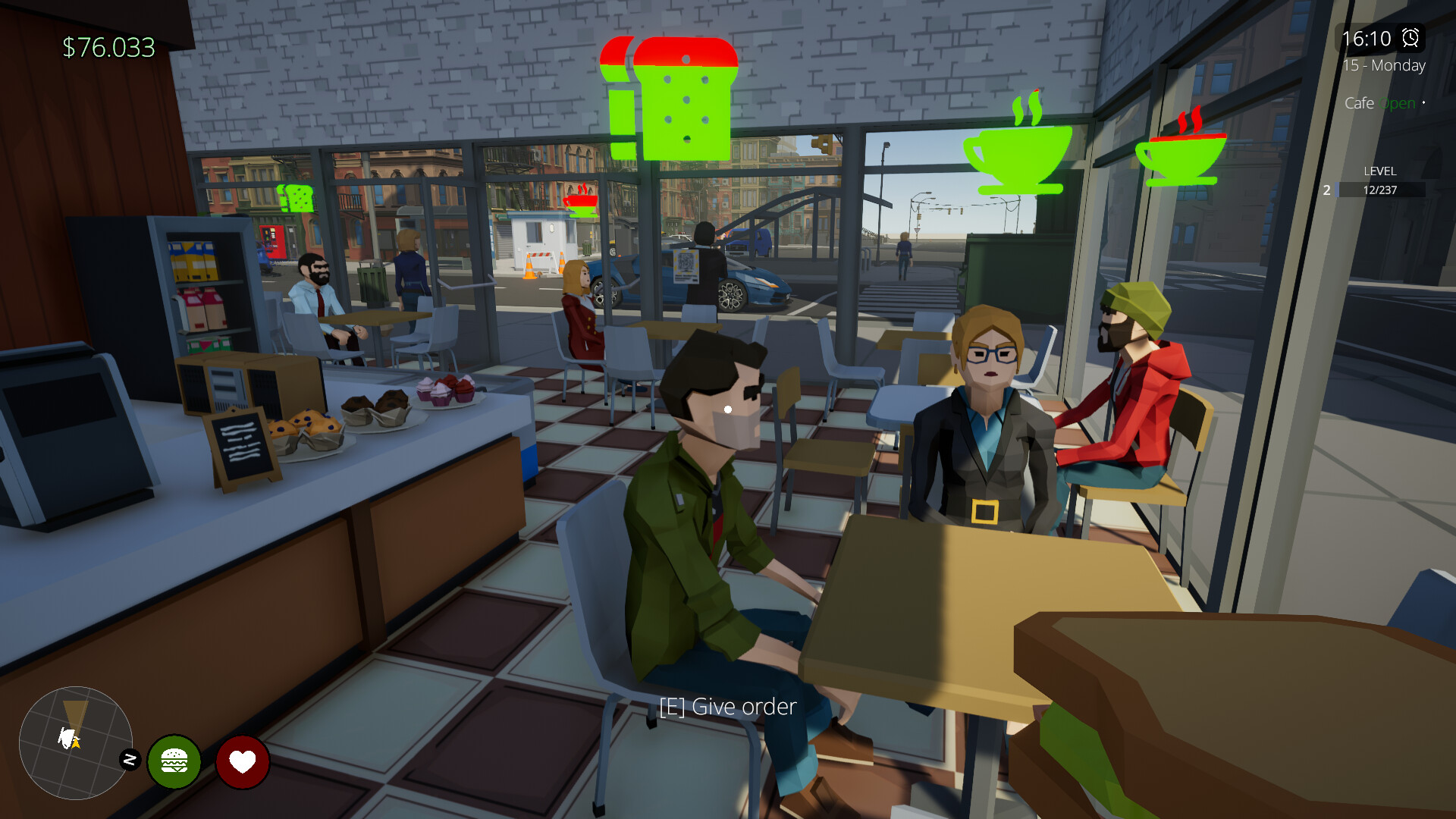 Cafe Life Simulator screenshot #4