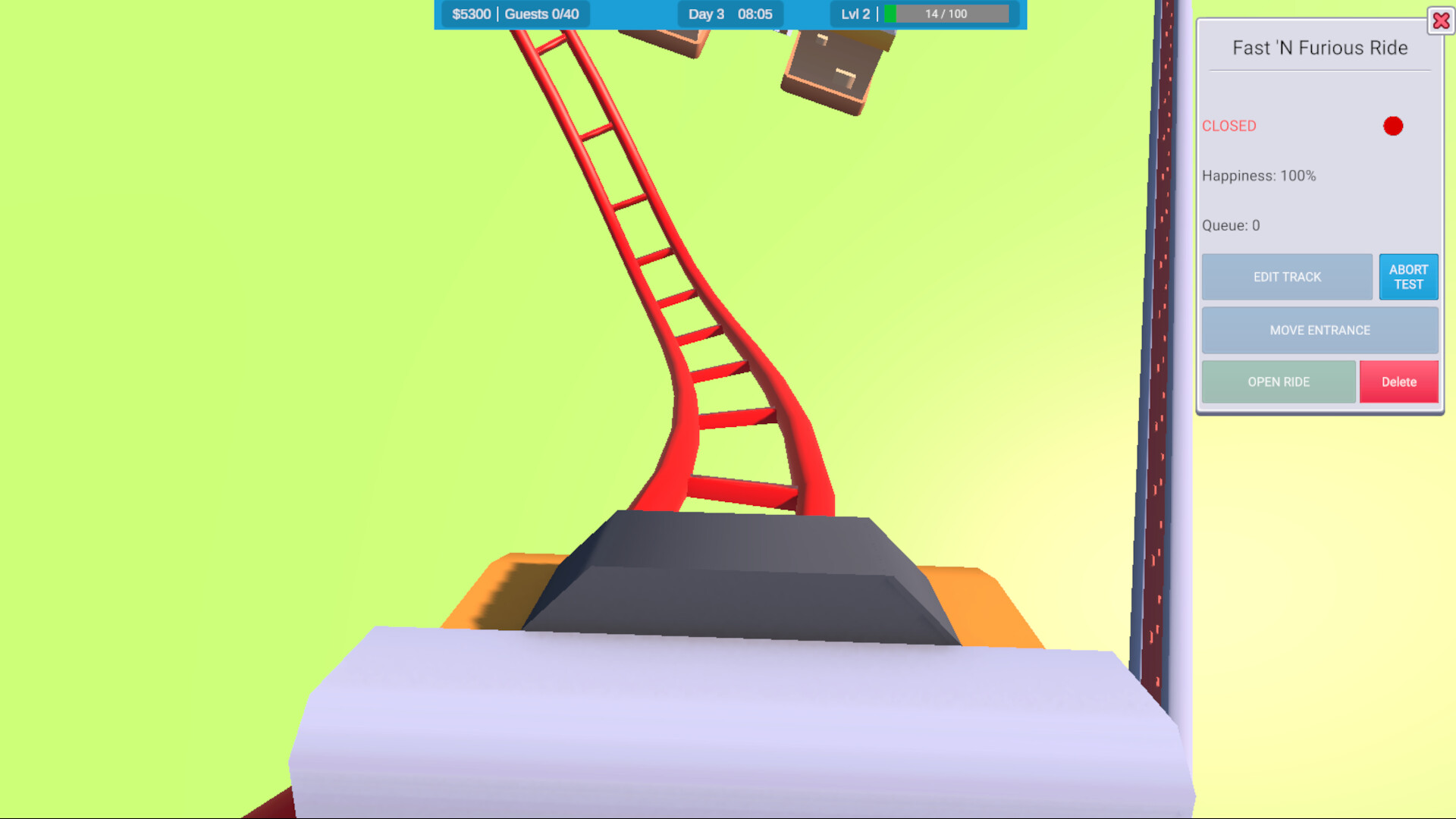 Roller Coaster Park Simulator screenshot #4