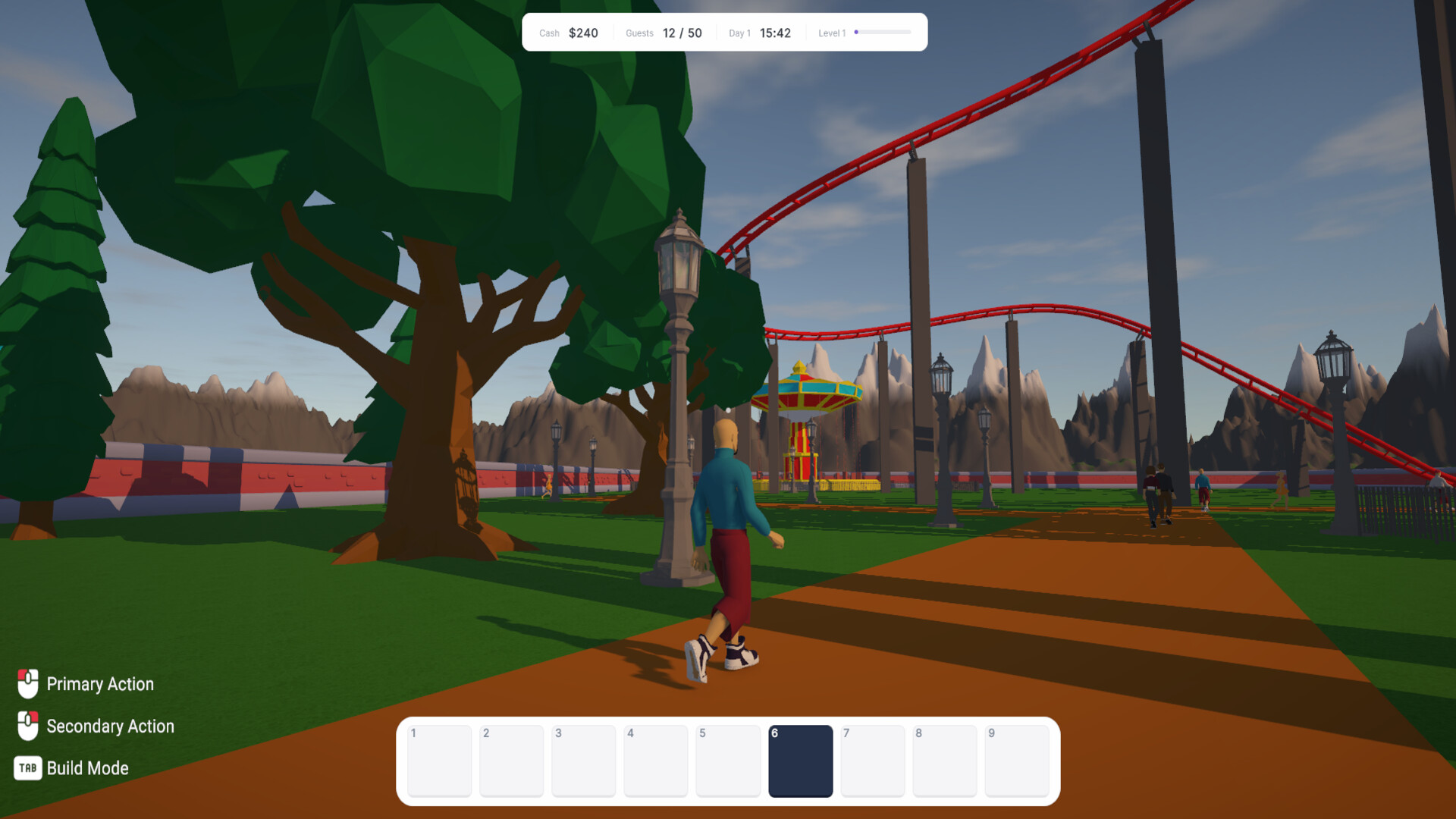 Roller Coaster Park Simulator screenshot 11