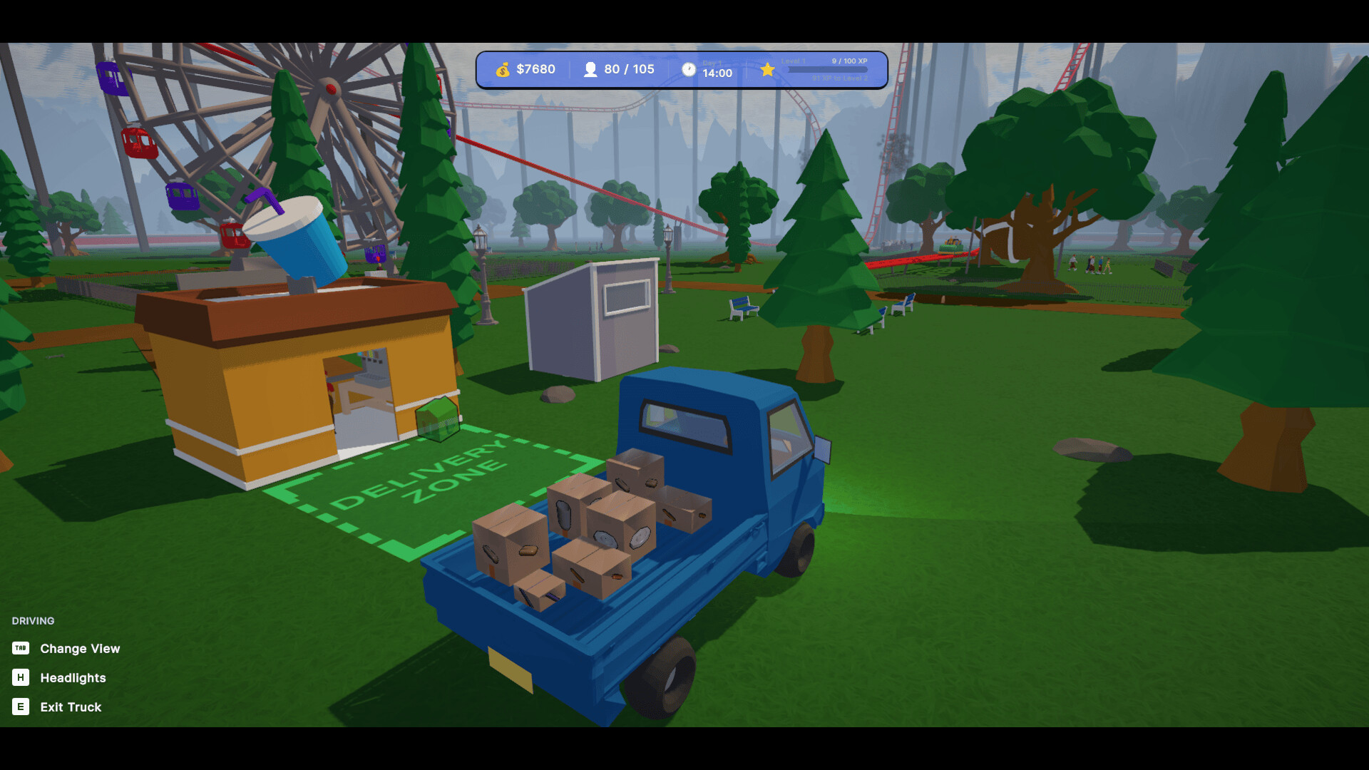 Roller Coaster Park Simulator screenshot 5