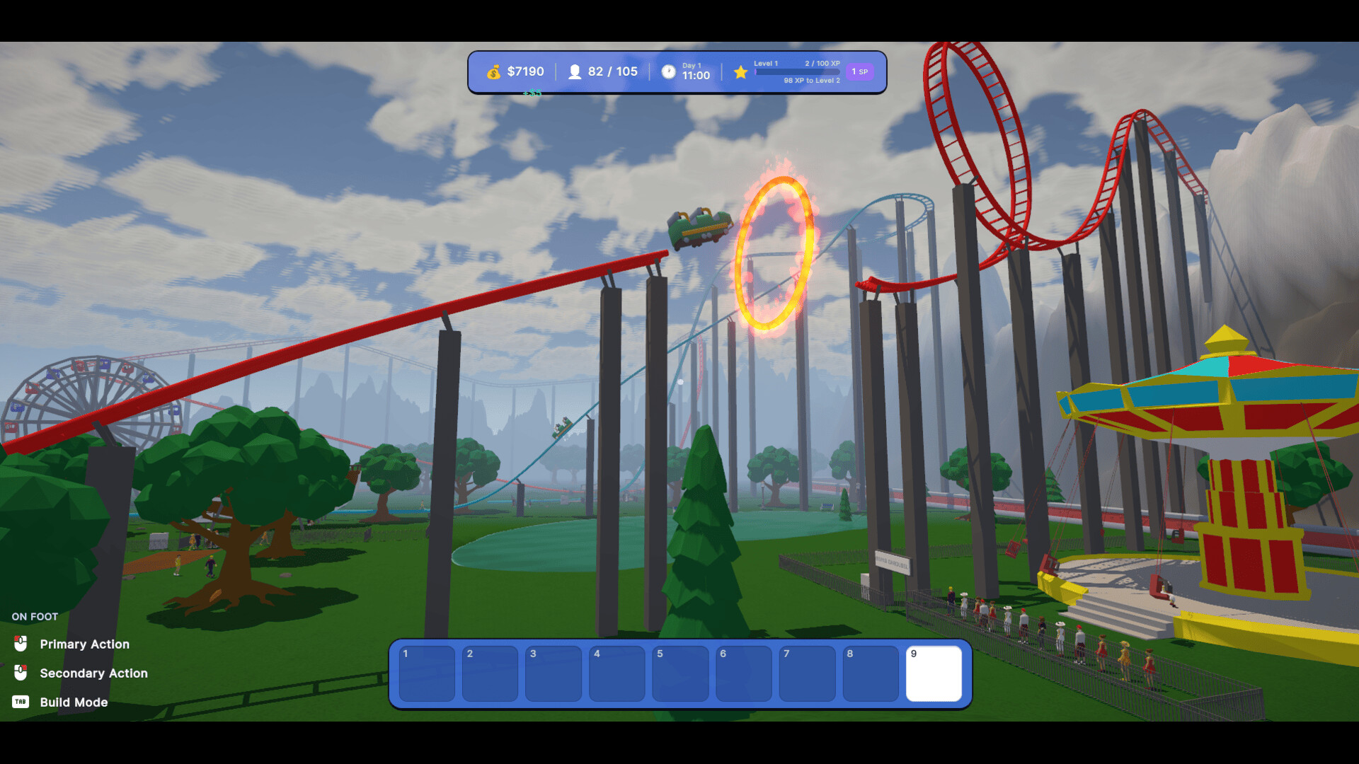 Roller Coaster Park Simulator screenshot 7