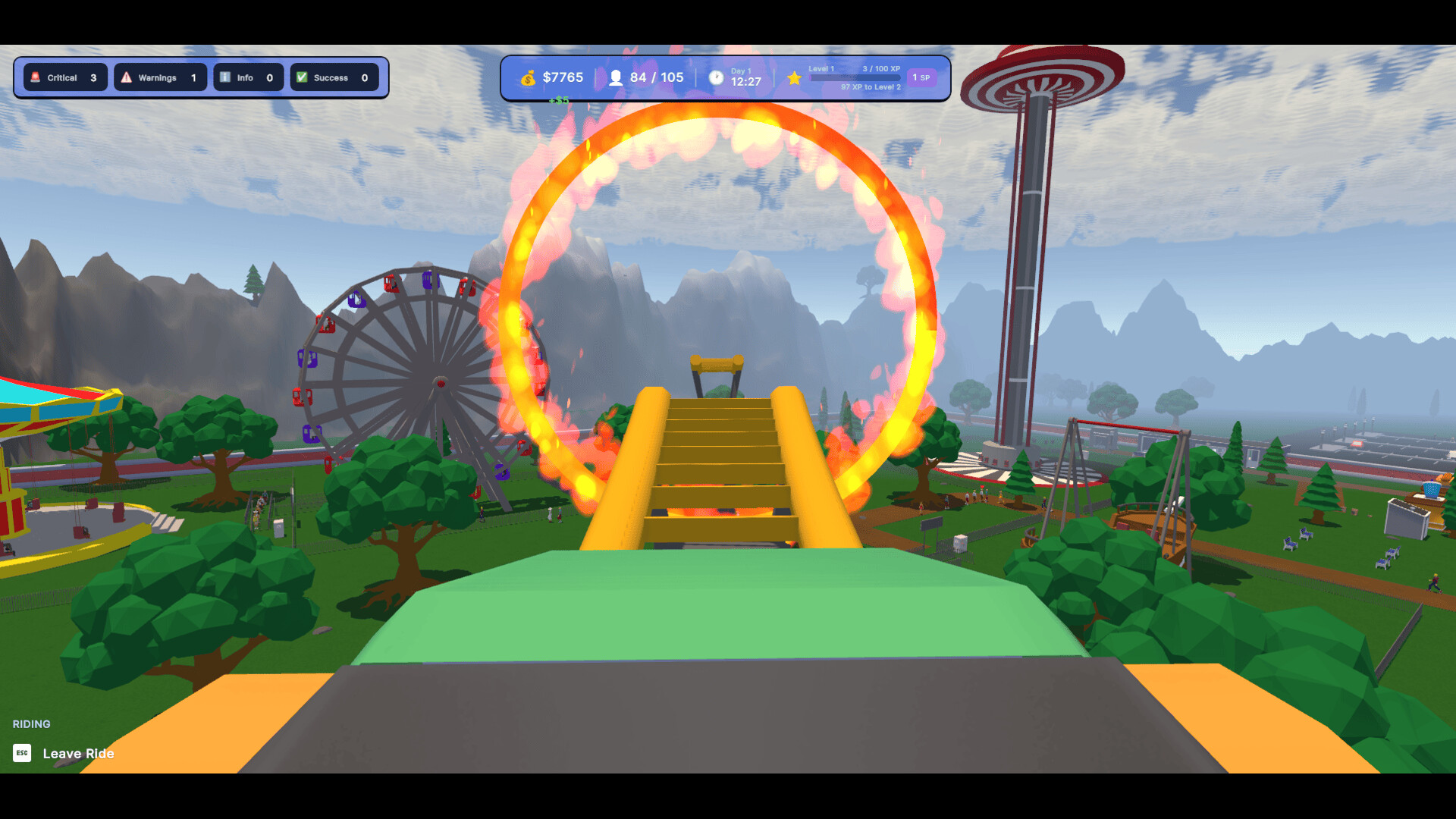 Roller Coaster Park Simulator screenshot 4