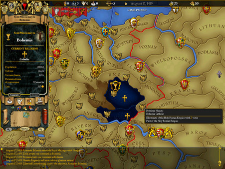 For The Glory: A Europa Universalis Game screenshot 5
