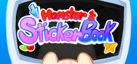 Steam header art for Hamster’s Sticker Book