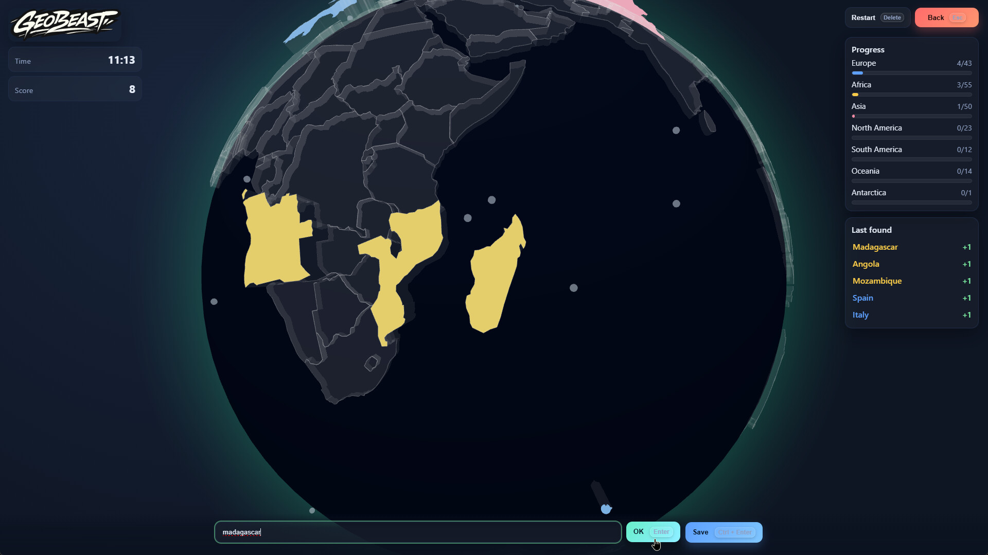 Geobeast screenshot #5