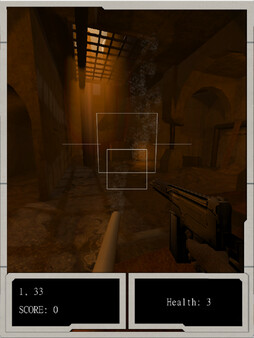 Screenshot of Devinica: Clip gameplay showing in-action mechanics