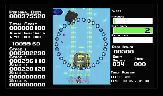 Скриншот 2 из игры Shmup!
