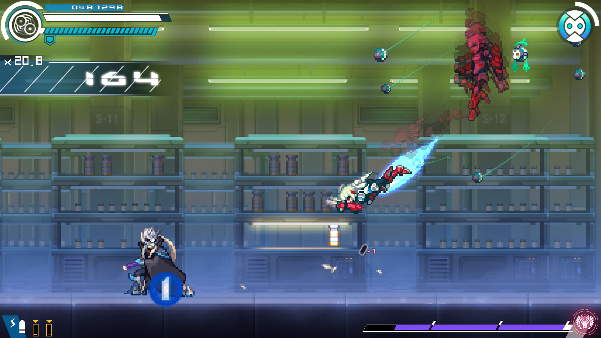 Gunvolt Chronicles: Luminous Avenger iX 1+2 Dual Collection screenshot #2