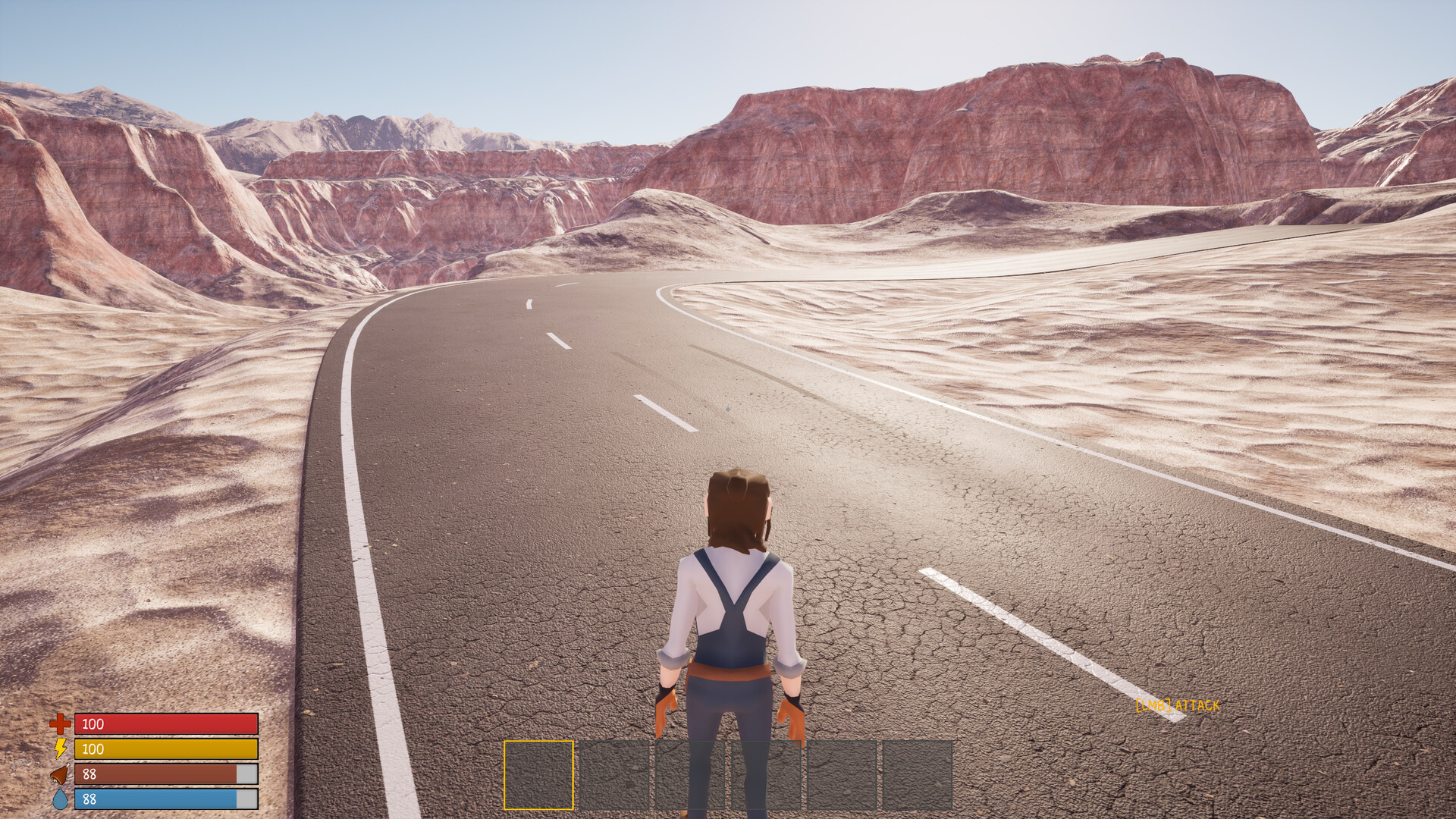 SurrounDead Poly Construction Endless Desert Featured Screenshot #1