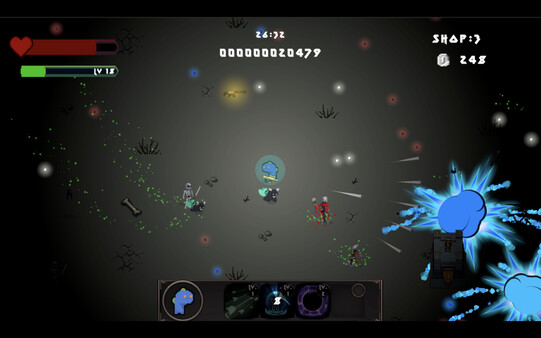 Screenshot 2 of Inferno Loot: Bullet Hell Bound - additional gameplay view