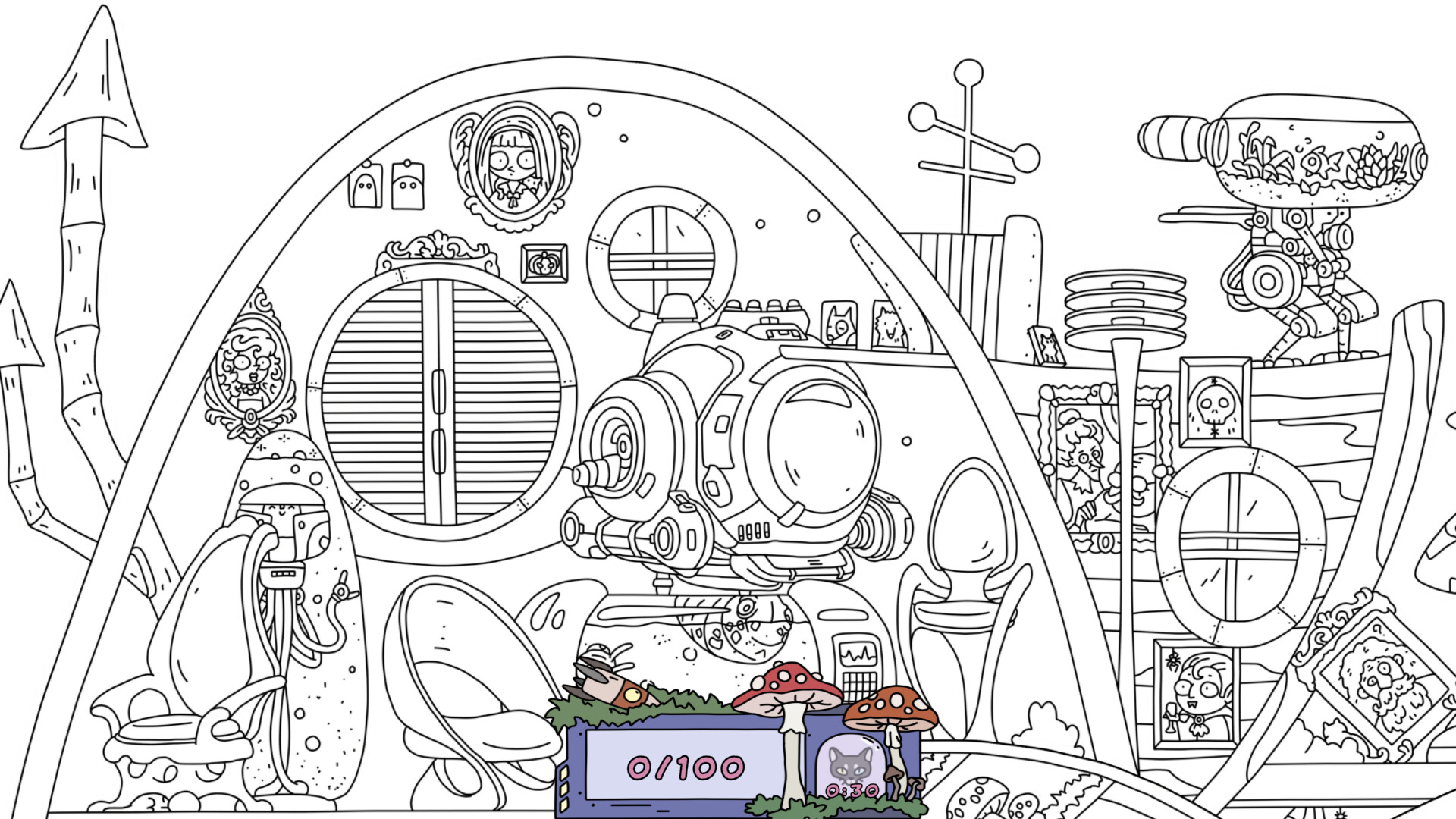 HIDDEN CATS 9: Aliens screenshot #3