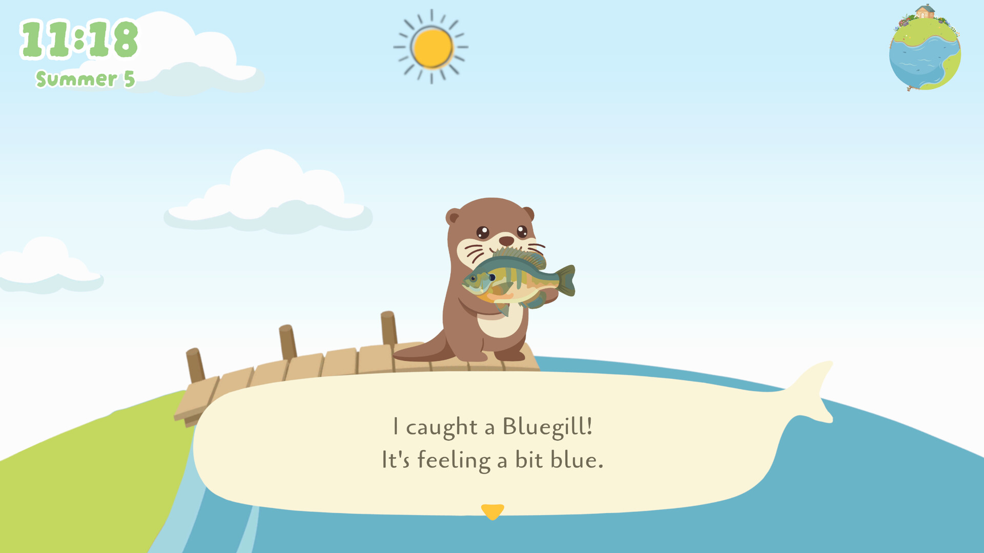 Little Otter's Fishing Life screenshot #4