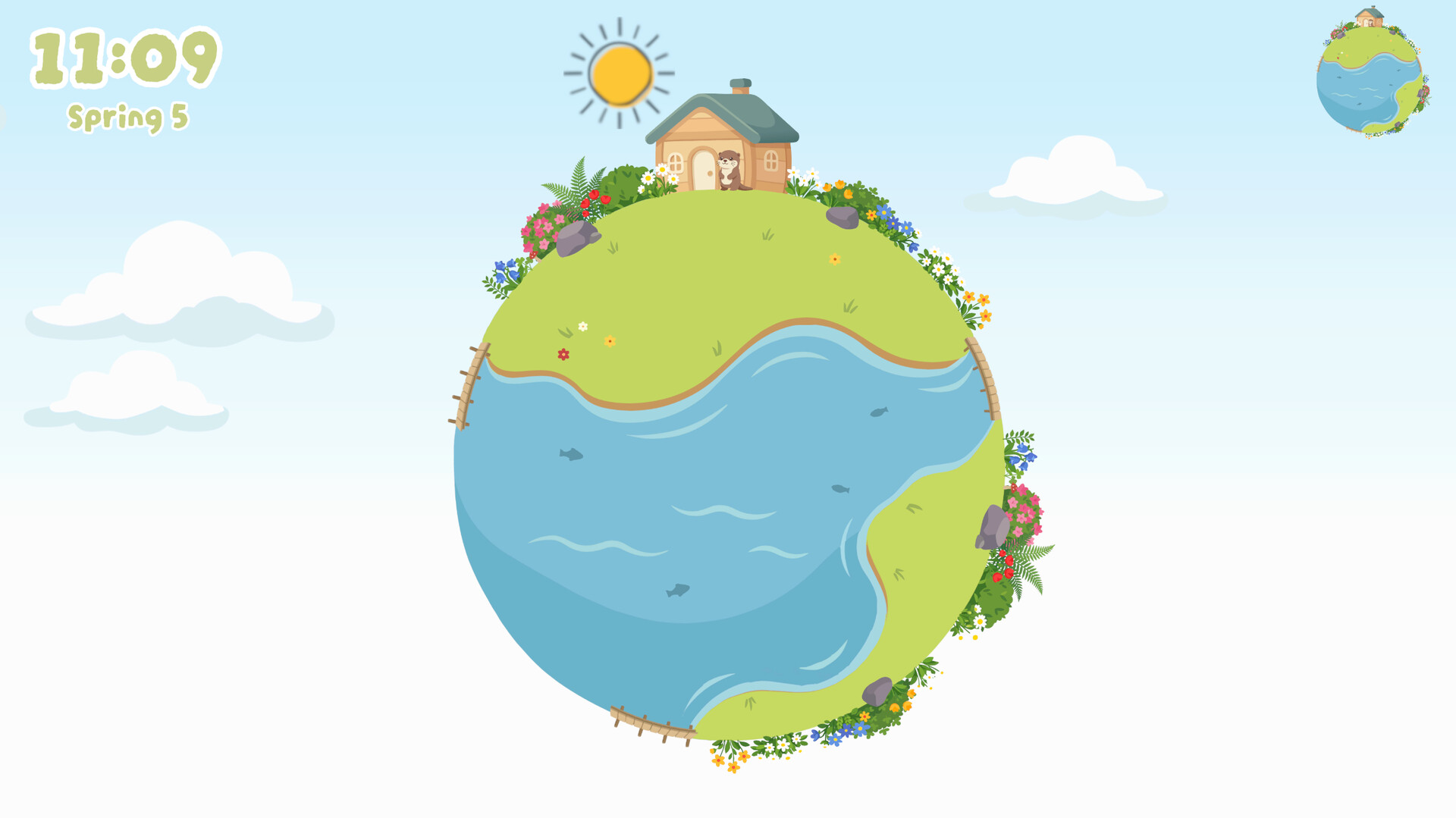 Little Otter's Fishing Life screenshot #1