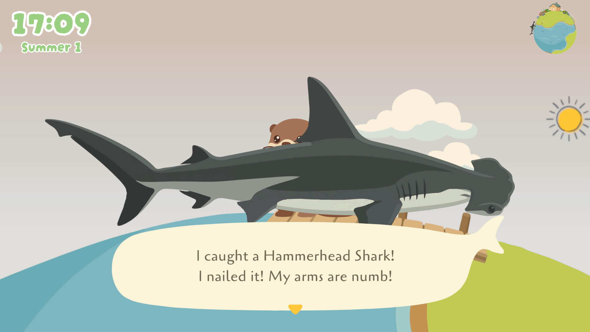 Little Otter's Fishing Life screenshot #6