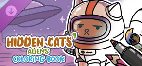 HIDDEN CATS 9: Aliens - Coloring Book