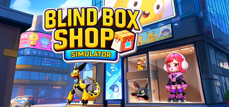 Steam header art for Blind Box Shop Simulator