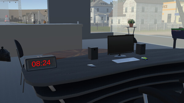 Screenshot of SIGN THE DEAL: Real Estate Simulator gameplay showing in-action mechanics
