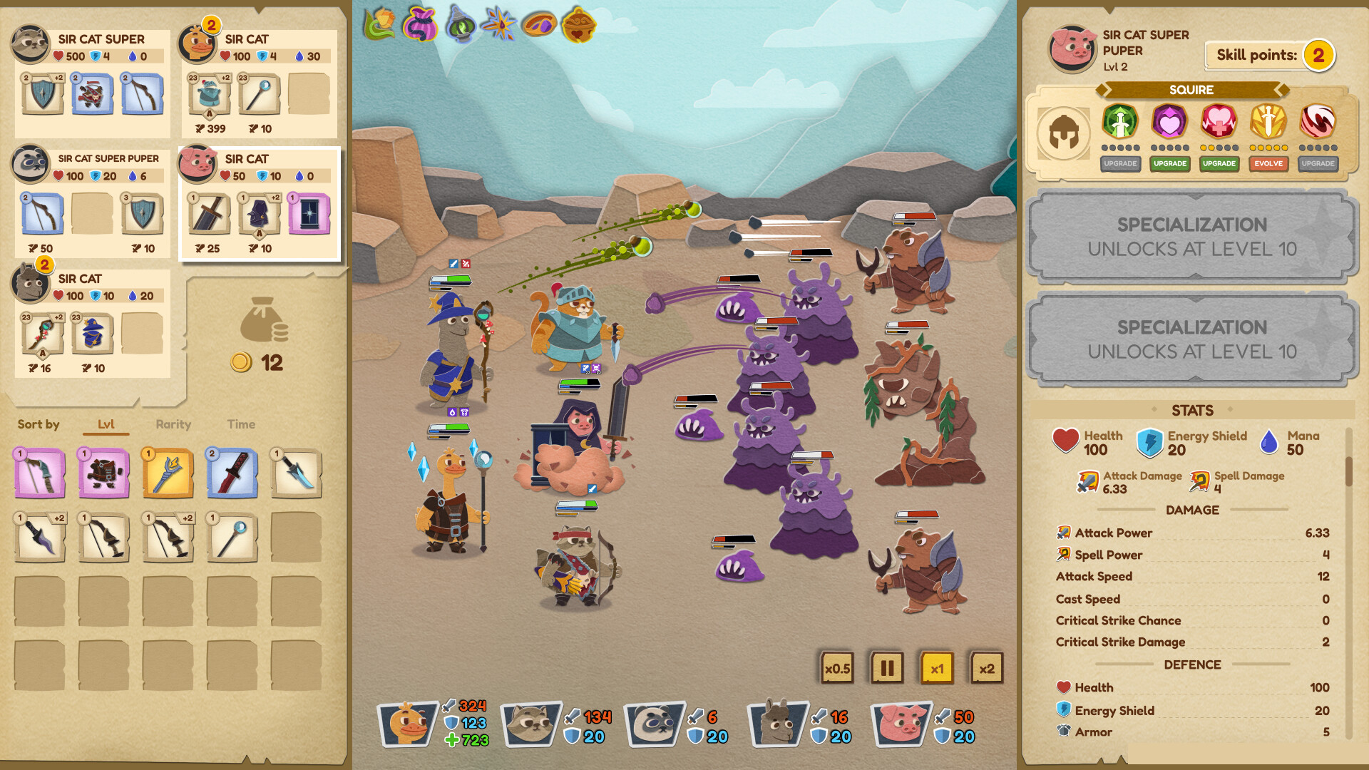 Paper Tactics screenshot #5