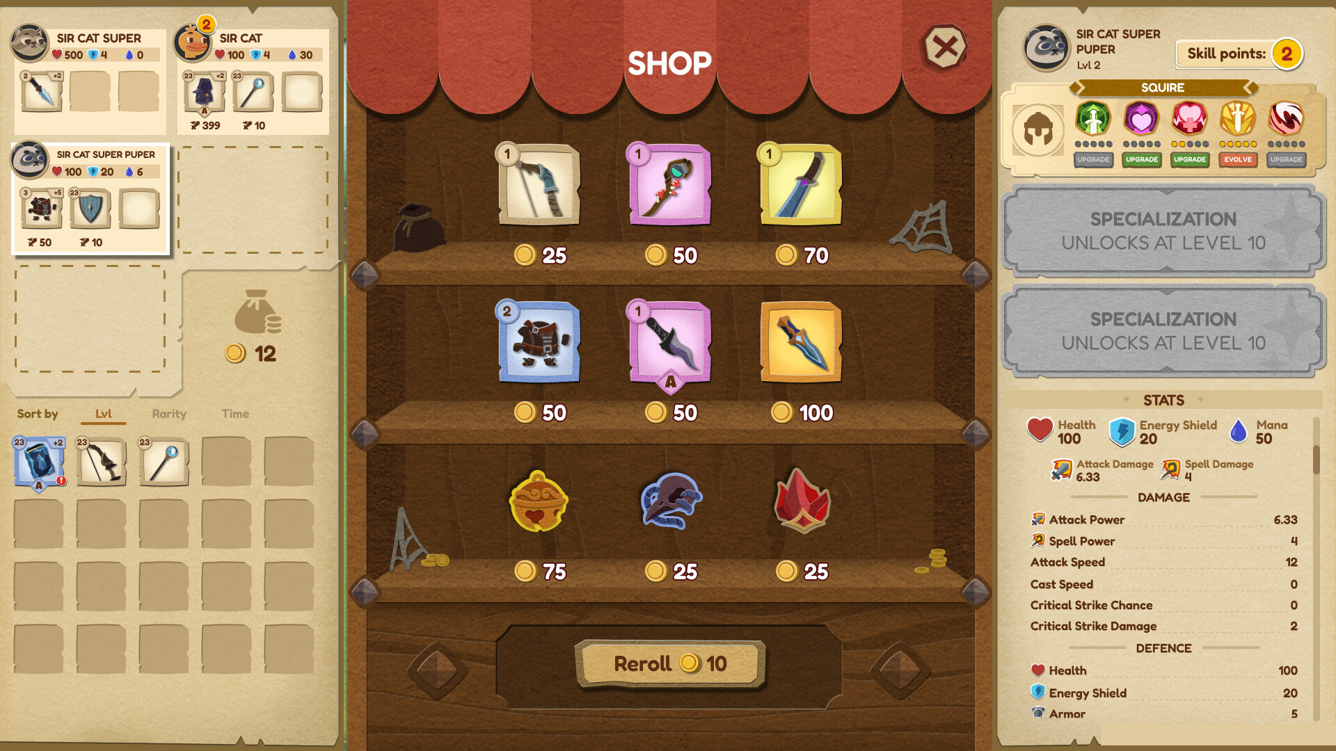 Paper Tactics screenshot #4