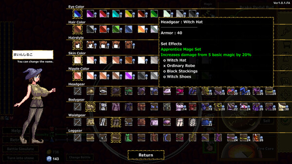 Magic Hentai Juice Battle game for windows Pc 1