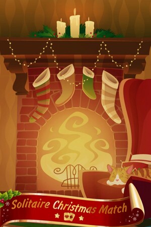 Cover art of Solitaire Christmas. Match 2 Cards