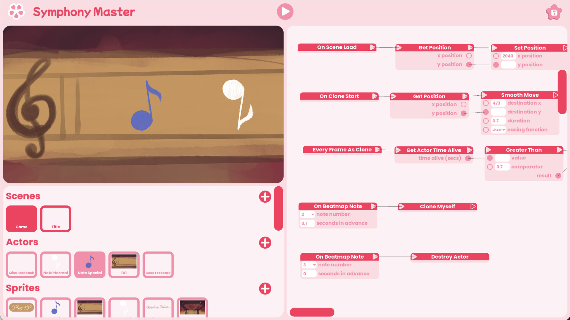 Rhythm Game Studio Featured Screenshot #1