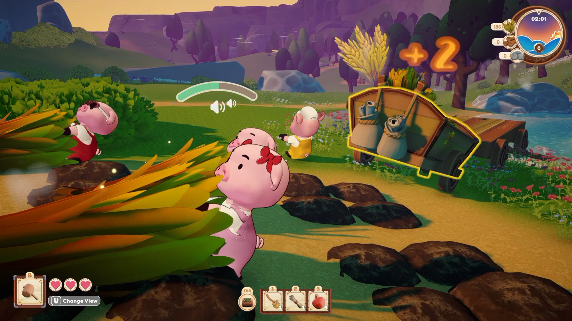 Pigs and Wolfのスクリーンショット 1