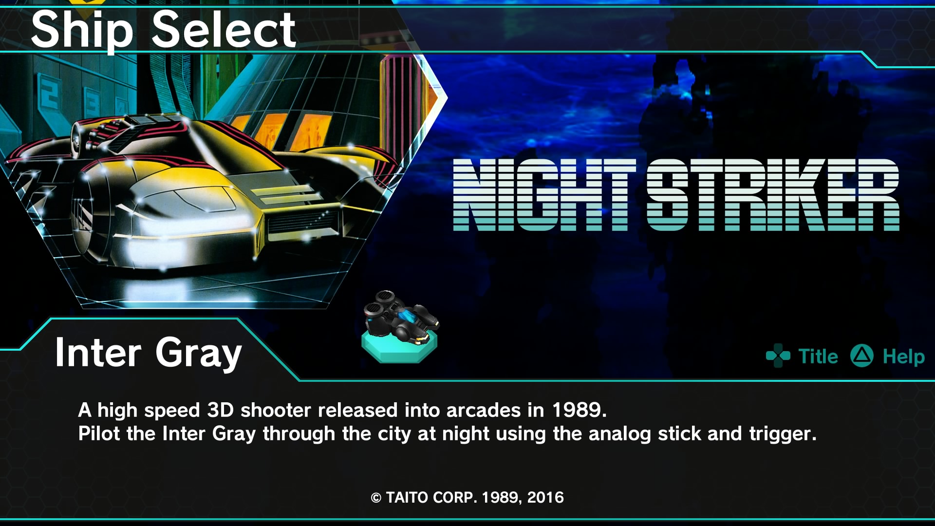 DARIUSBURST Chronicle Saviours - Night Striker Featured Screenshot #1