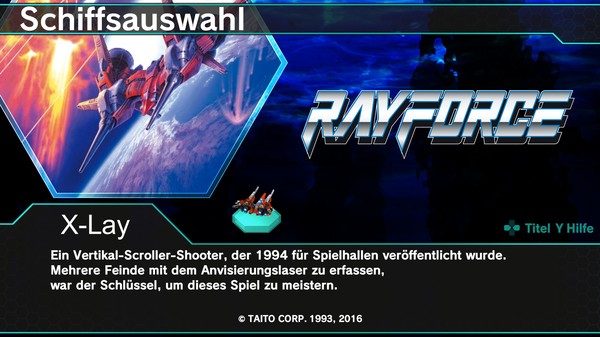 DARIUSBURST Chronicle Saviours RayForce PS Vita Screenshot 1