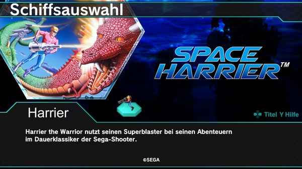 DARIUSBURST Chronicle Saviours Space Harrier PS Vita Screenshot 1