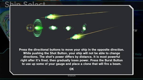 DARIUSBURST Chronicle Saviours - Space Harrier