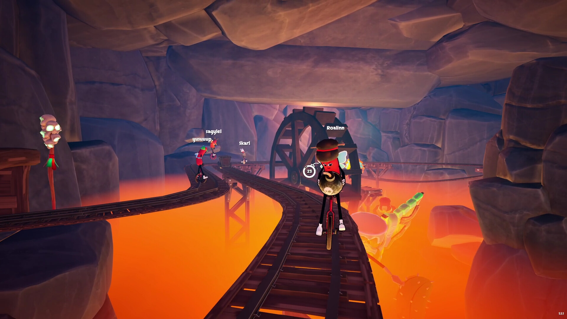 Unicycle Together screenshot