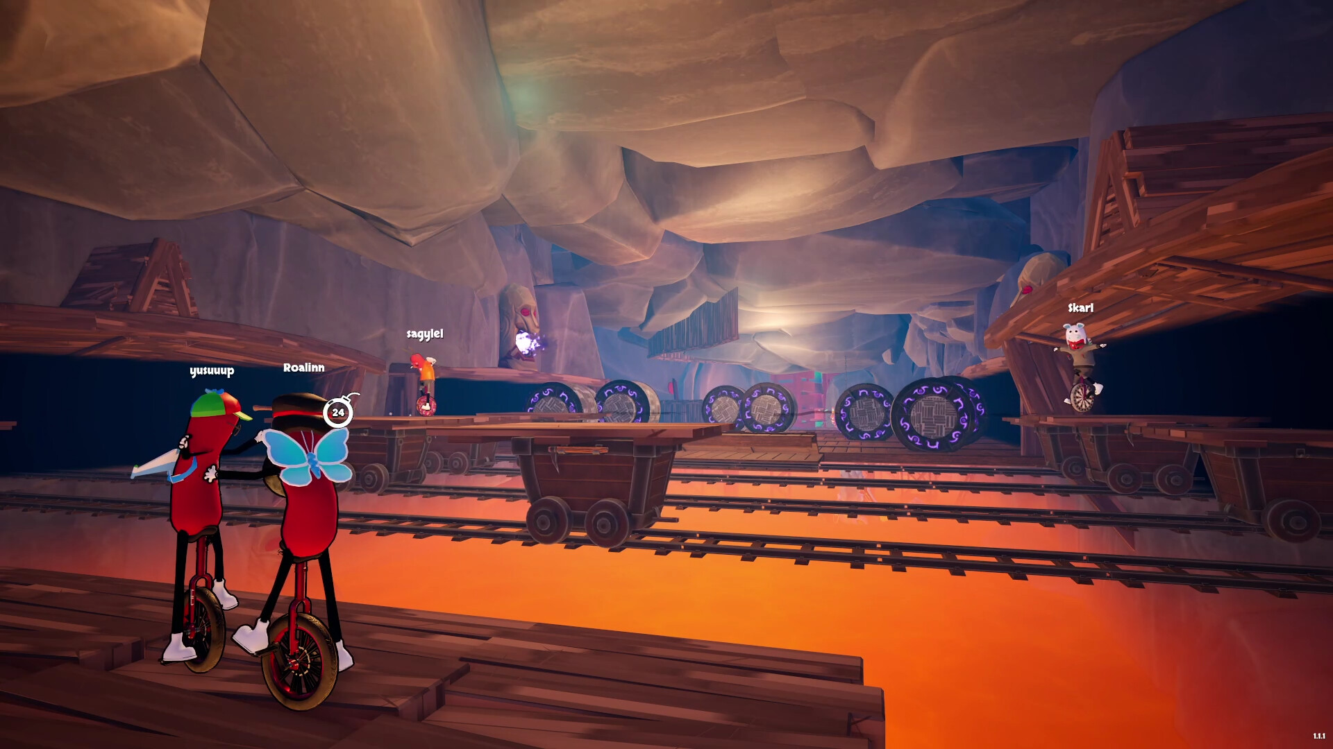 Unicycle Together screenshot 4
