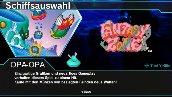 DARIUSBURST Chronicle Saviours Fantasy Zone PS Vita Screenshot 1
