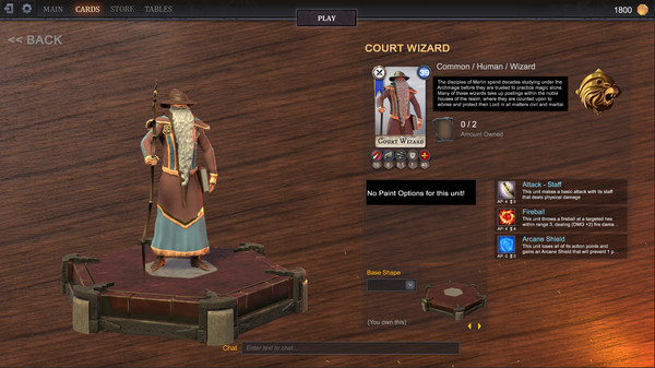 Screenshot z Longsword Tabletop Tactics