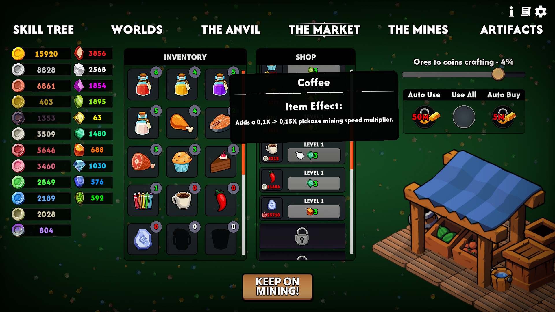 Keep on Mining! - Worlds screenshot #7