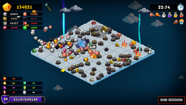 Keep on Mining! - Worlds スクリーンショット