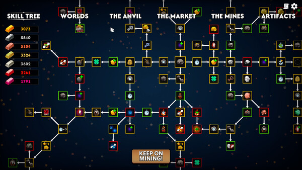 Keep on Mining! - Worlds