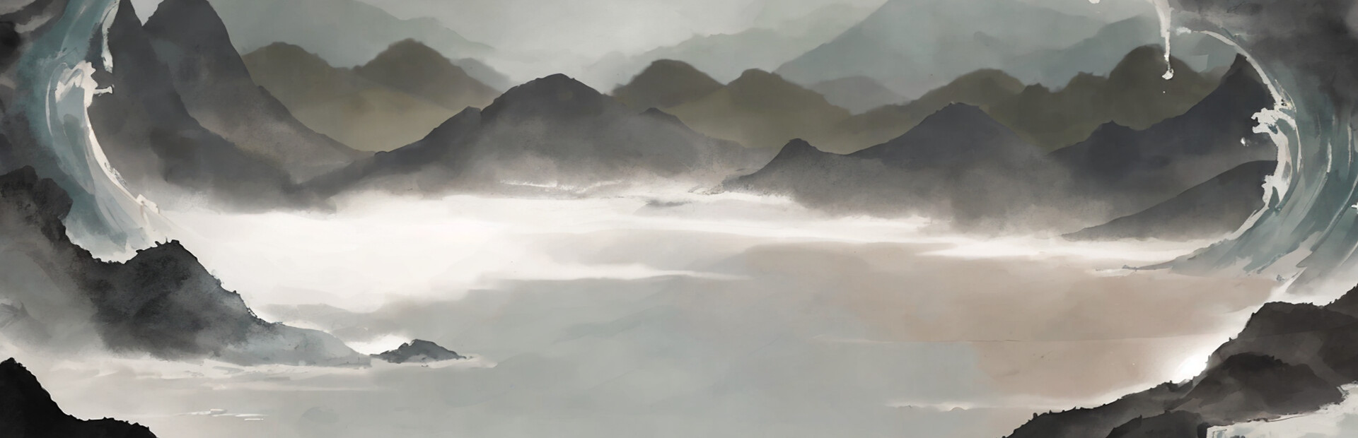 INK Mountains And Rivers