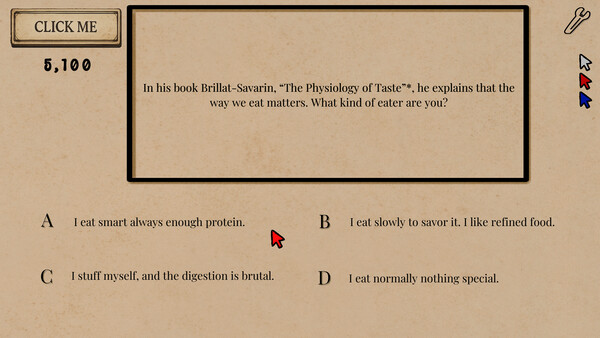 Screenshot of Don't Click The Flower