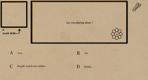 Screenshot of Don't Click The Flower